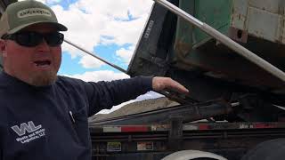 The Trailer Depot Loading a fork lift on a Cam Superline 8CAM20 Split tilt [upl. by Halyhs]