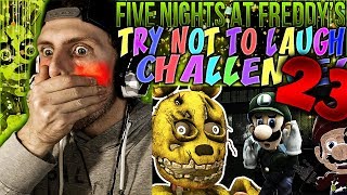 Vapor Reacts 541  FNAF SFM FIVE NIGHTS AT FREDDYS TRY NOT TO LAUGH CHALLENGE REACTION 23 [upl. by Walsh77]