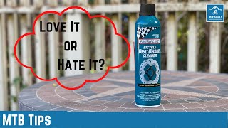 Before You Buy Finish Line Disc Brake Cleaner Watch This Video [upl. by Bobker]