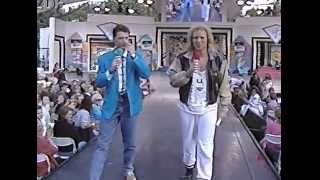 George McCrae Funkausstellung Berlin ZDF mit Günter Jauch und Thomas Gottschalk 1991  Calling Love [upl. by Eilak]