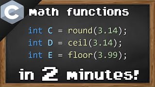 C math functions 📚 [upl. by Alida]