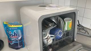 REVIEW Logik Table Top Dishwasher LDW2PB20N [upl. by Suhpesoj]