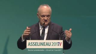 Programme présidentiel Asselineau UPR 2017  Conclusion [upl. by Patrick]