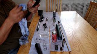 winchester SX3 shotgun cleaning and rebuild [upl. by Ellehcear]