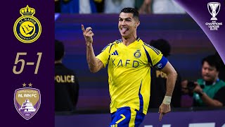 Brilliant Performance  Al Nassr KSA  Al Ain FC UAE  Highlights  AFC Champions League Elite™ [upl. by Abrams]