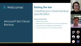 Cloud Backup Raising the bar [upl. by Weingarten]