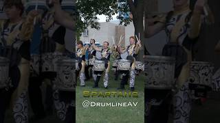 2023 Spartans Drumline DCI Finals Week Full vid on our channel dci2023 dci drumcorps drumline [upl. by Esadnac]