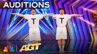 TT Brothers Will Make You SMILE  Auditions  AGT 2024 [upl. by Quiteris]