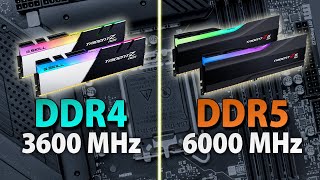 DDR4 vs DDR5 RAM  Test in 8 Games [upl. by Gottuard840]