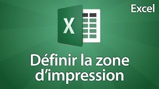 Excel 2016  Définir une zone dimpression [upl. by Orihakat]