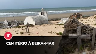 Conheça o cemitério construído em praia do Ceará [upl. by Eanil]