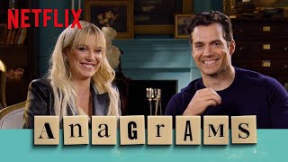 Millie Bobby Brown amp Henry Cavill Play Anagrams  Enola Holmes 2  Netflix [upl. by Curren]