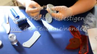 Herstellung eines Babyschuhs aus Fondant [upl. by Phillipe]