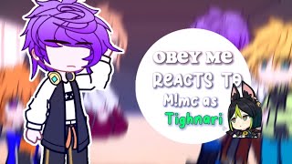 obey me reacts to mc as tighnari  srsly sorry for not posting 😰😱‼️  Descrip 😡‼️ [upl. by Josh597]