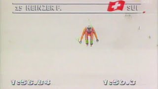 Franz Heinzer wins downhill Kitzbühel 1992 [upl. by Lavelle812]