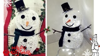 DIY  Boneco de Neve [upl. by Fawnia]