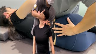 뼈소리ASMR모델 예림 무편집 Full영상Chiropractic Full Body CrackingampAdjustment ASMRJK메디컬교정센터 [upl. by Center]