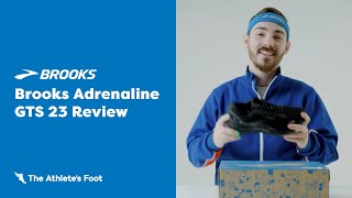 BROOKS Adrenaline GTS 23 review  The Athletes Foot Australia [upl. by Drus]