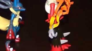 Mega lucario vs mega blaziken coming soon [upl. by Nirtiak]