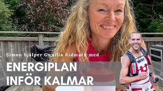 Simon hjälper Gunilla Kidmark med energiplan inför Ironman Kalmar [upl. by Sirromed]