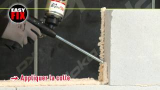 Rectavit Easy Fix Comment encoller le béton cellulaire [upl. by Pollitt]