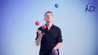 Tutorial How To Juggle 6 Balls Instructional Video [upl. by Micki]