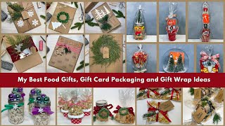 Christmas Food Gifts Gift Card Packaging amp Gift Packaging ideas [upl. by Ellenrad]