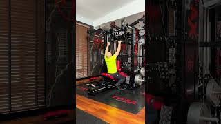 BEST HOME GYM  Back training on TYTAX homegym homegymtraining motivation homegymmotivation [upl. by Zeus819]