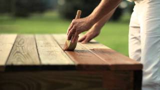 How to Apply Wood Stain Wood stain tips  Cabot [upl. by Amapuna]