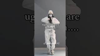 ugly girls born in 🙄🤢 fypシshorts viral kpop bts aesthetic trending edit [upl. by Naihtniroc503]