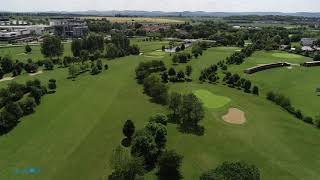 Golf Metz Technopole  Moselle  Lorraine  Grand Est  Vidéo aérienne [upl. by Gustavus274]