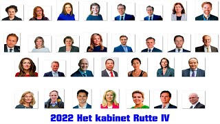 20220103 Kabinet Rutte 4 diashow [upl. by Hgielak]