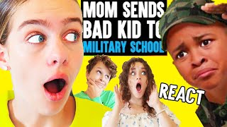 MOM SENT BAD KID TO THE MILITARY  React To Dhar Mann w The Norris Nuts [upl. by Ainehs]