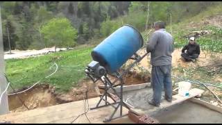 Homemade Cement Mixer By DRASİL BERK [upl. by Etnohc]