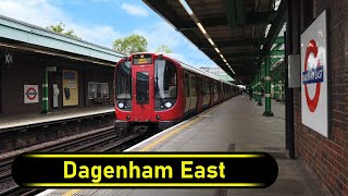 Tube Station Dagenham East  London 🇬🇧  Walkthrough 🚶 [upl. by Malin]