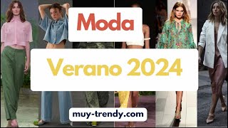 Las TENDENCIAS de MODA mas Importantes de Primavera Verano 2024  Daniela Liepert [upl. by Yro]