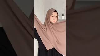 Tutorial Pashmina Tali tanpa jarum [upl. by Anazus458]