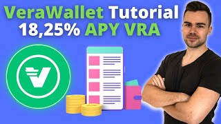 Verasity VRA Staking Tutorial mit 1825  So richtest du die Vera Wallet ein [upl. by Chas]