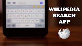 Wikipedia search app using python 10 lines    AK [upl. by Greenfield]