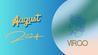 VIRGO AUGUST 2024 HOROSCOPE WELLBEING amp WORK CHANGES [upl. by Eimac]