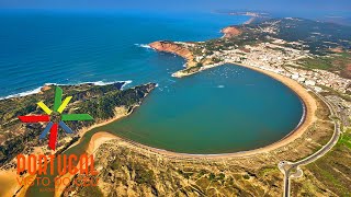 São Martinho do Porto⛵ aerial  4K Ultra HD [upl. by Rosenzweig]