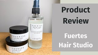 Is this Finally the BEST Oil Based Hair Clay  Fuertes Stylint Clay amp Sea Salt Spray Review [upl. by Portwin]