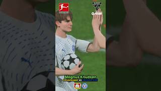 MAGNUS KNUDSEN SCORES Bayer Leverkusen vs Holstein Kiel [upl. by Fedak]