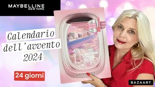 Maybelline  24 DAYS Calendario dellavvento 2024 [upl. by Attenrad]