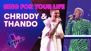 Chriddy amp Thando Sing For Their Lives  The Battles  The Voice Australia [upl. by Evette]