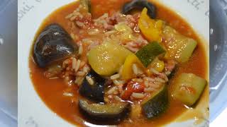 Riz lardons en ratatouille recette cookeo [upl. by Severn96]