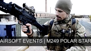 AIRSOFT EVENTS  ¿M249 DE AampK CON POLAR STAR  Capsule Airsoft España [upl. by Yelsa155]