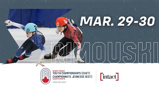 DAYJOUR 1  2024 Canadian Youth Short Track Championships  East presented by Intact Insurance [upl. by Ferd]