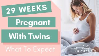 29 Weeks pregnant with twins what to expect [upl. by Drida]