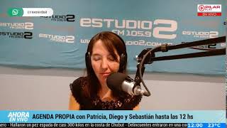 AGENDA PROPIA con Patricia Alba Diego Schejtman y Sebastián Seco hasta las 12 hs [upl. by Eberly126]